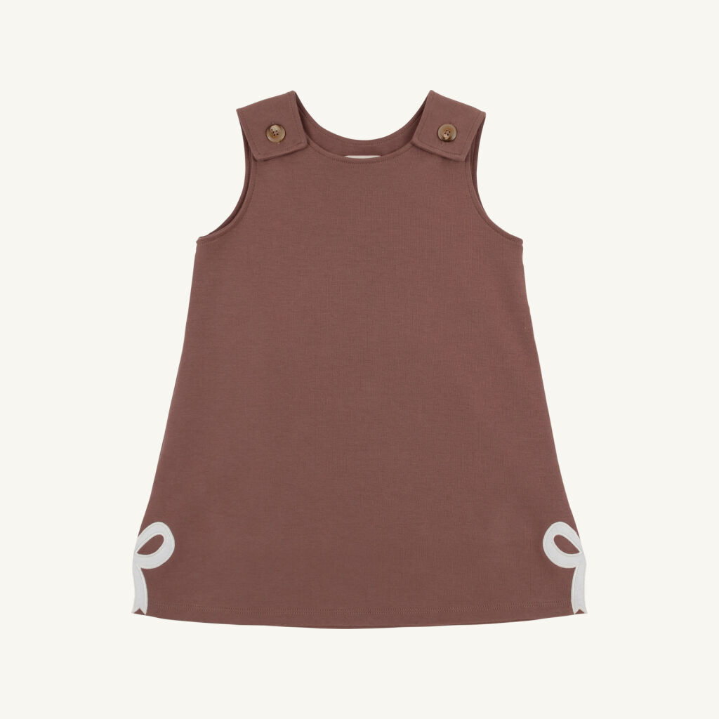 Juliet Jumper Gray Bay Brown Palmetto Pearl Bows