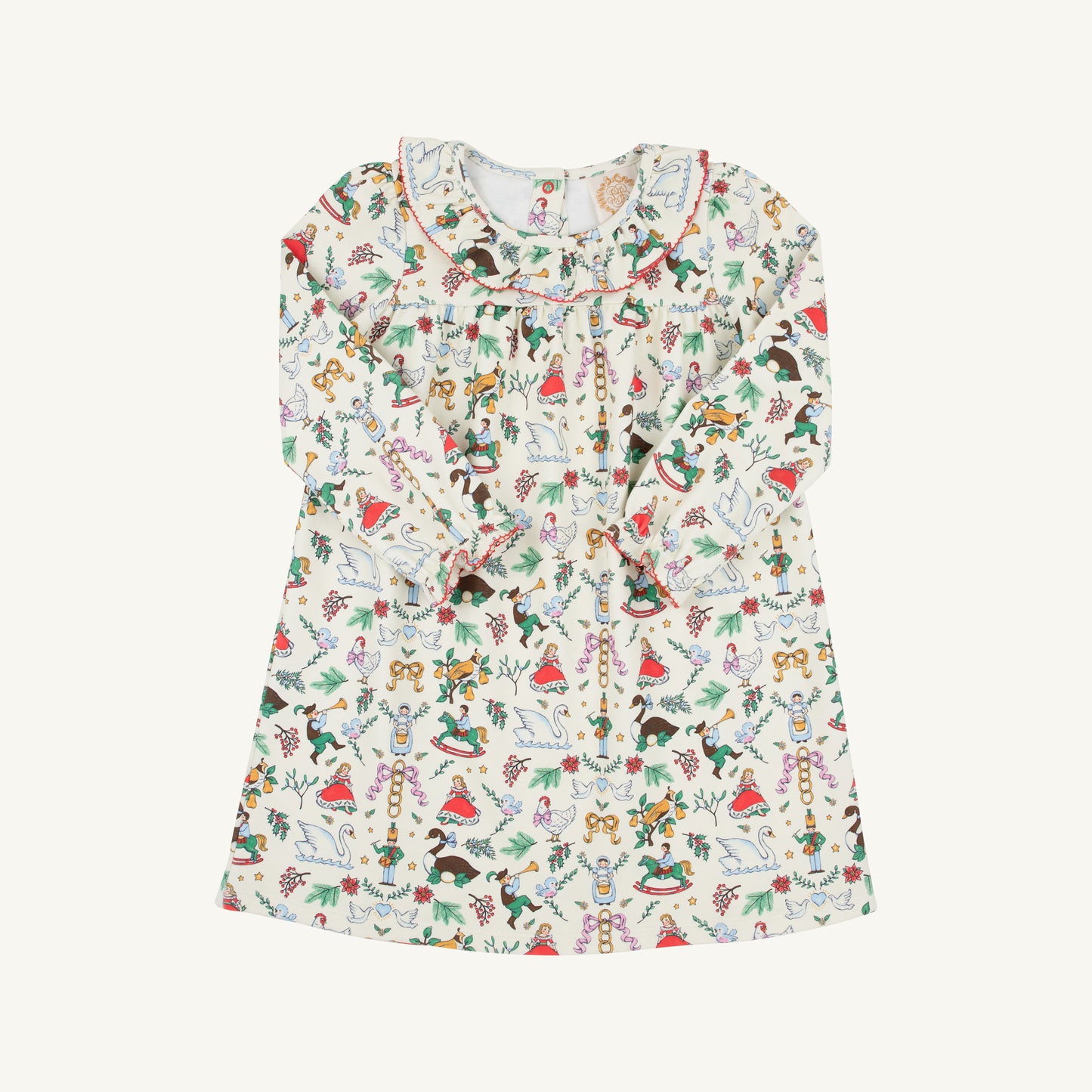 Ramona Ruffle Dress 12 Days of Christmas Richmond Red