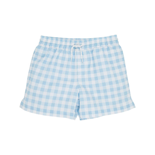 Tortola Swim Trunks, Buckhead Blue Gingham