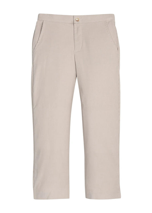 Pull On Pants - Stone Corduroy