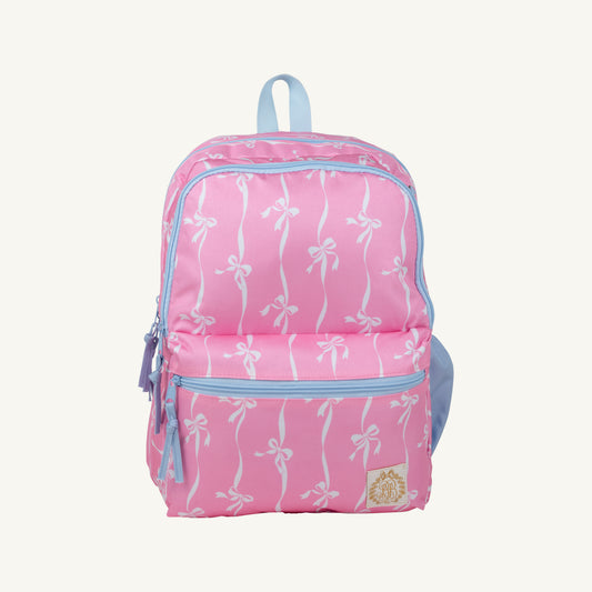 Don’t Forget Your Backpack Bell Court Bows Hamptons Hot Pink