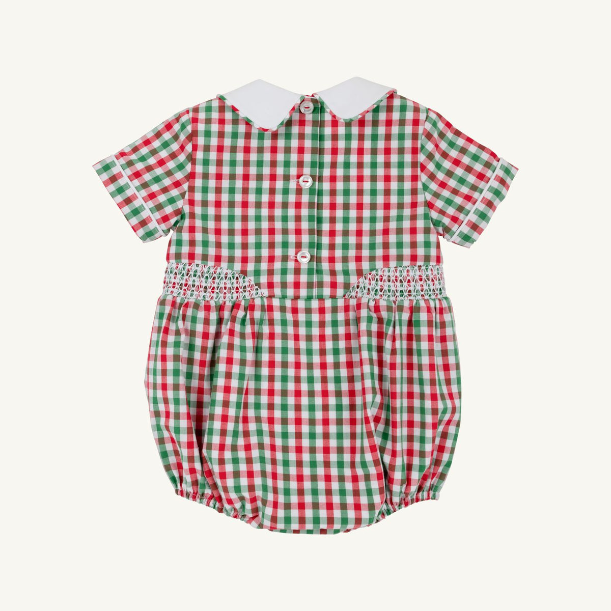Brentley Bubble Richmond Red and Kiawah Kelly Green Gingham Worth Ave White