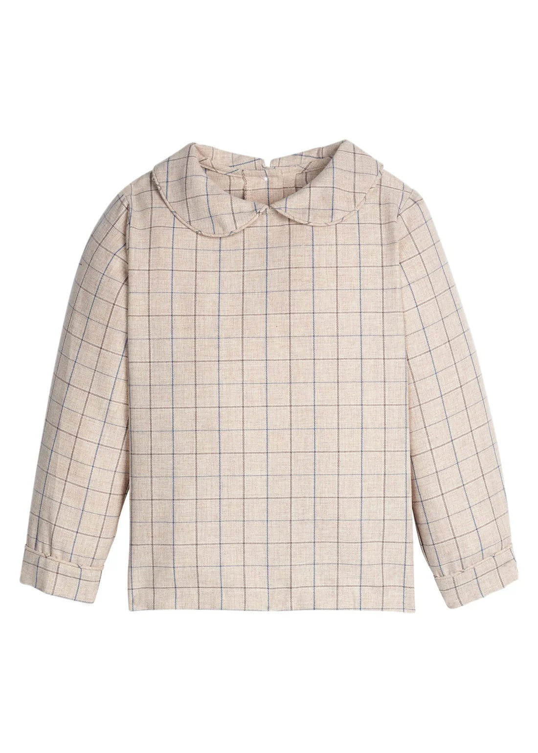 Peter Pan Shirt - Durham Windowpane