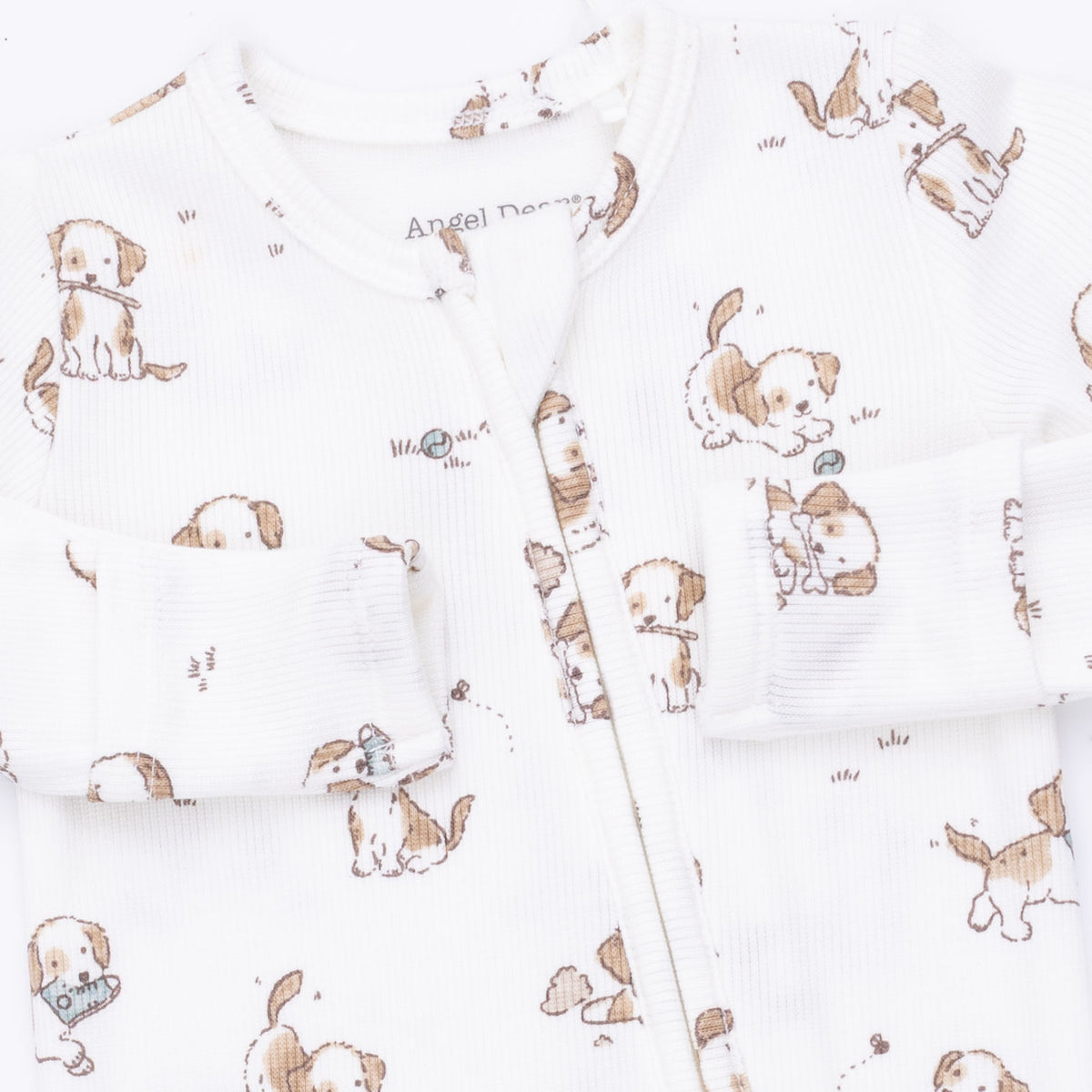 Explorer Puppy Blue 2 Way Zipper Footie