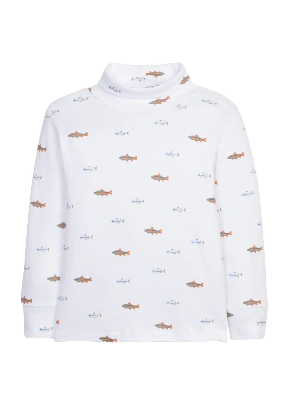 Printed Turtleneck - Fish