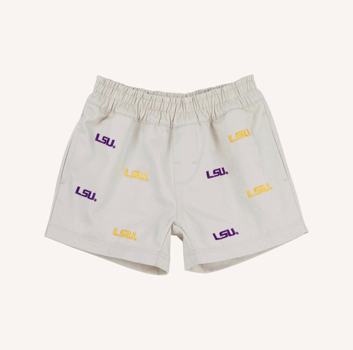 LSU Critter Sheffield Shorts Saratoga Stone LSU