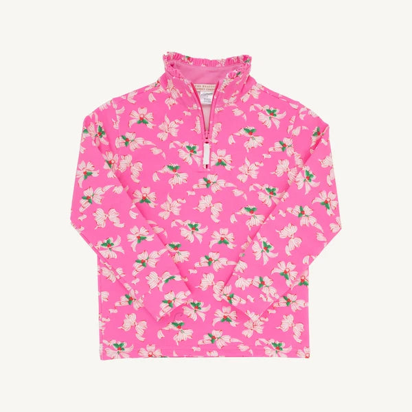 Canter Collar Half Zip Bows of Holly