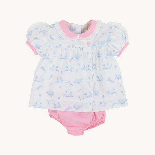 Mary Baker Bloomer Set Lindon Hill Hops with Pier Party Pink