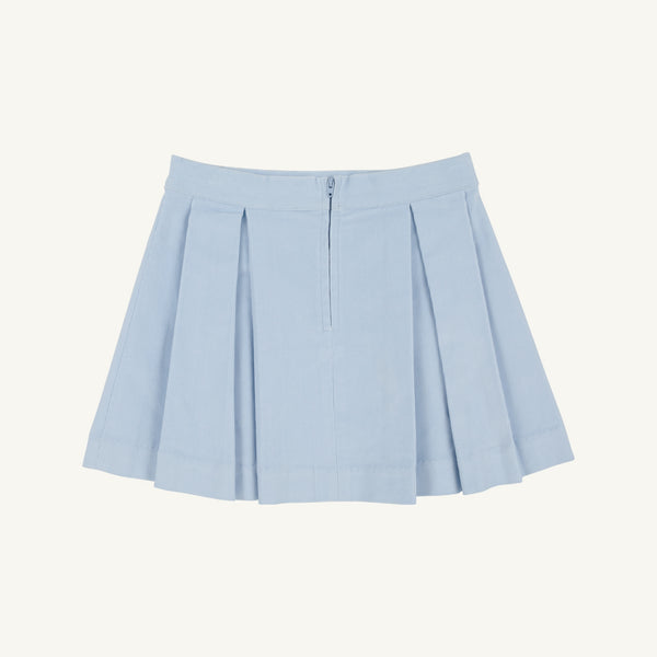 Parson Pleated Skirt Corduroy Buckhead Blue