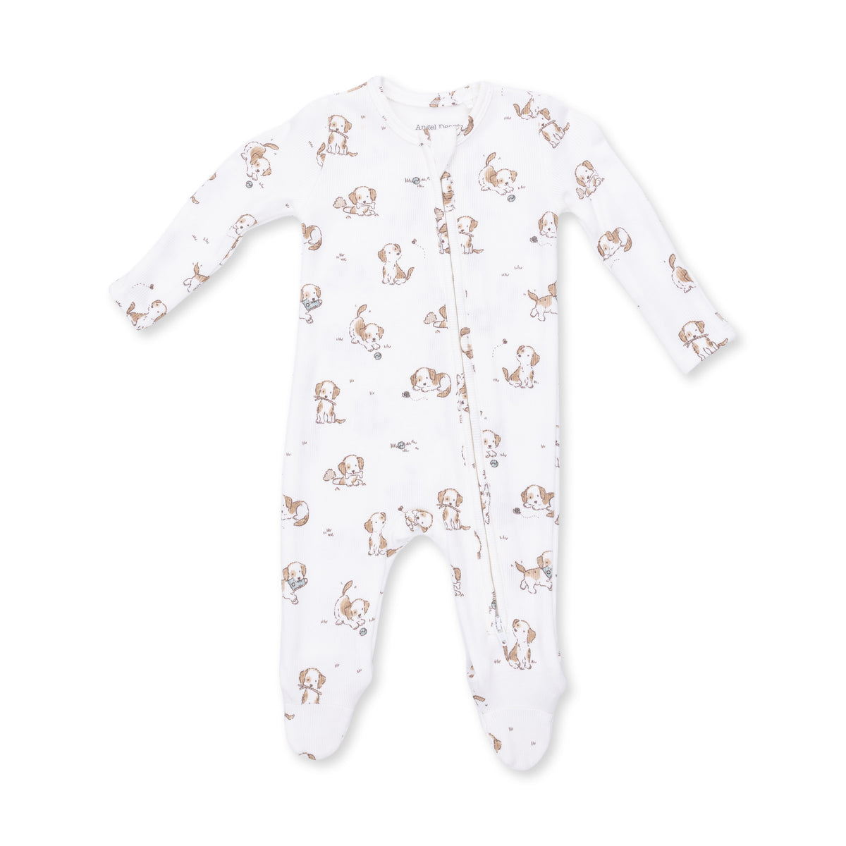 Explorer Puppy Blue 2 Way Zipper Footie