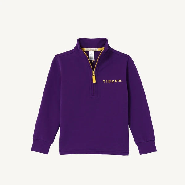 Hayword Half Zip LSU LSU Purple LSU Gold