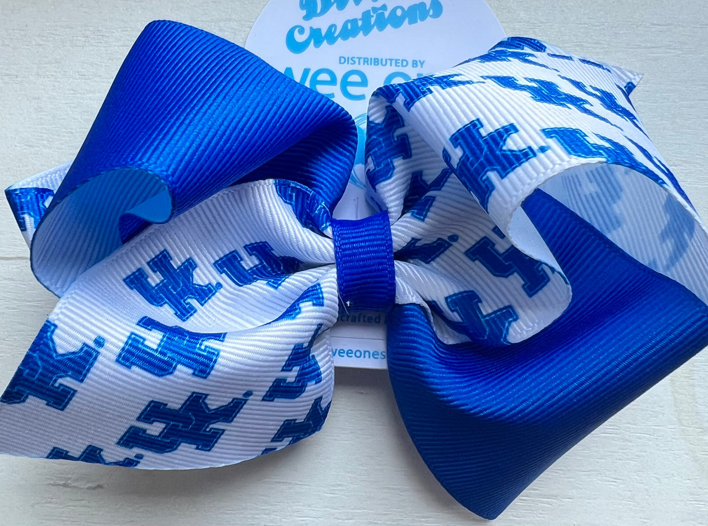 Color Block Game Day Bow - UK