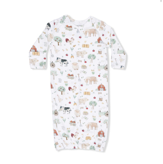 Cute Farm Animals Lap Gown