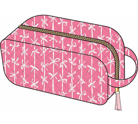 Tate's Toiletry Kit Braselton Bows Romany Rose