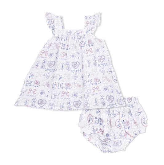 Country Western Heirloom Sundress and Bloomers