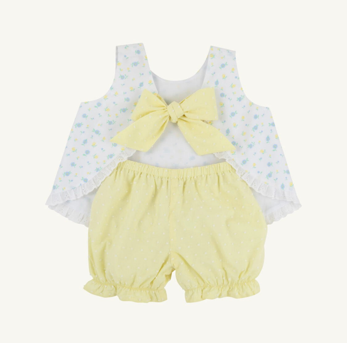 Susy Swing Top Set-Broadcloth Dunwoody Daisy York Yellow Worth Avenue White Dallas Dot