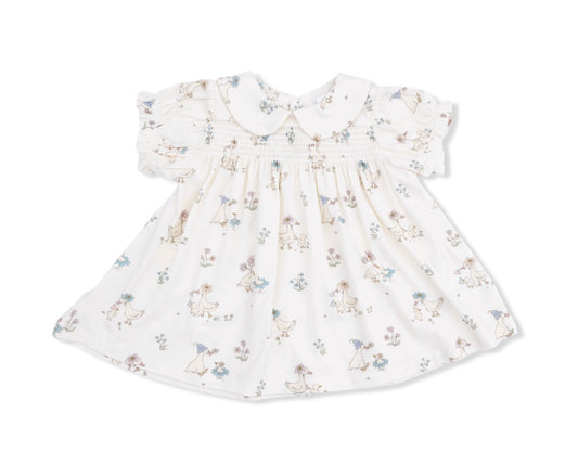 Flower Ducklings Smocked Dress and Bloomers