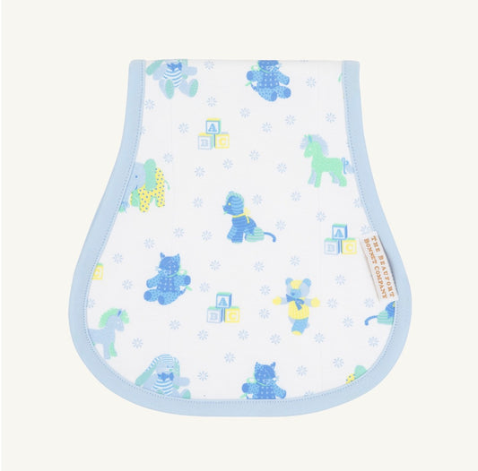 Oopsie Daisy Burp Cloth Cuddle Up Cute Palm Beach Pink