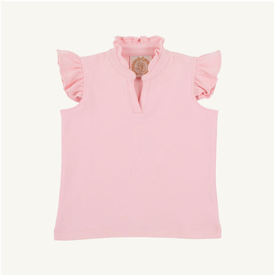 Rosie Ruffle Top Sandpearl Pink
