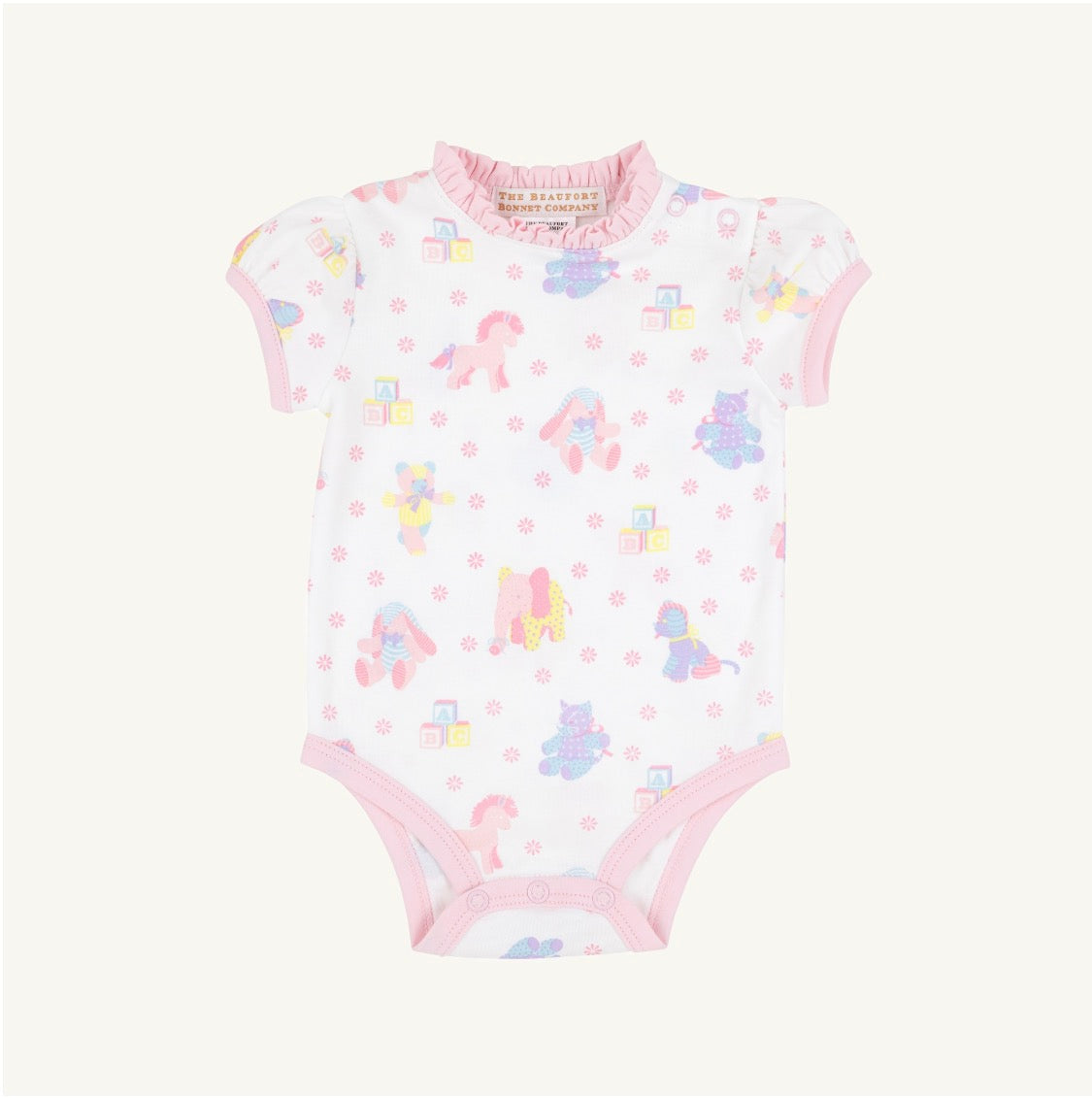 Wendy Onesie Cuddle Up Cutie Palm Beach Pink