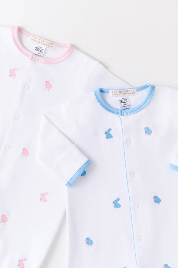 Twinkle Twinkle 2-In-1 Worth Avenue White with Palm Beach Pink Bunnies & Chicks