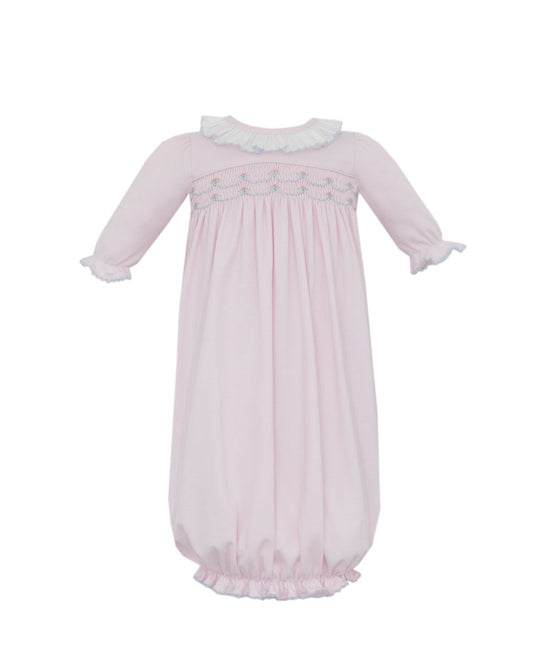 Ellie Solid Pink Knit Gown
