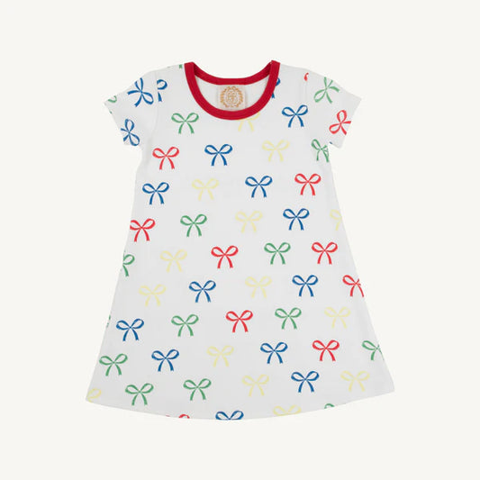 Polly Play Dress Ribbon Reminder with Richmond Red