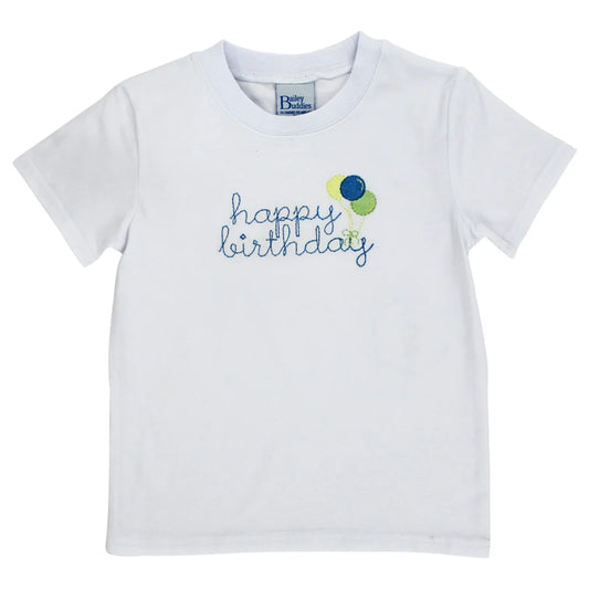 Happy Birthday - Boys Long Sleeve Shirt