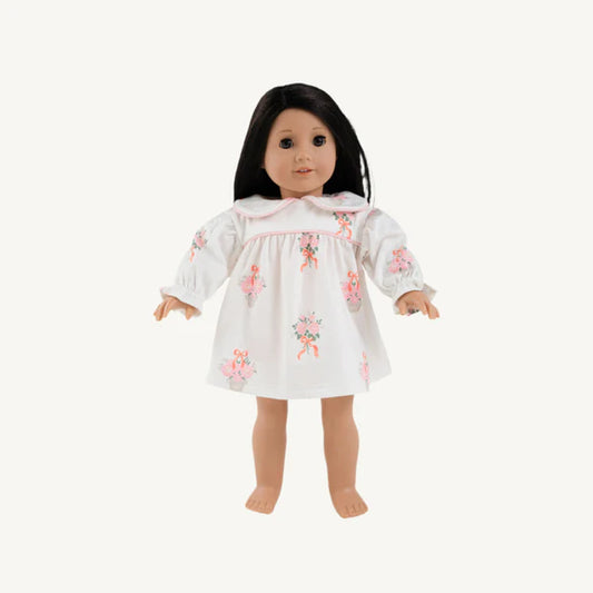 Dolly's Maerin Fitz Frock Nonesuch Stems with Worth Avenue White