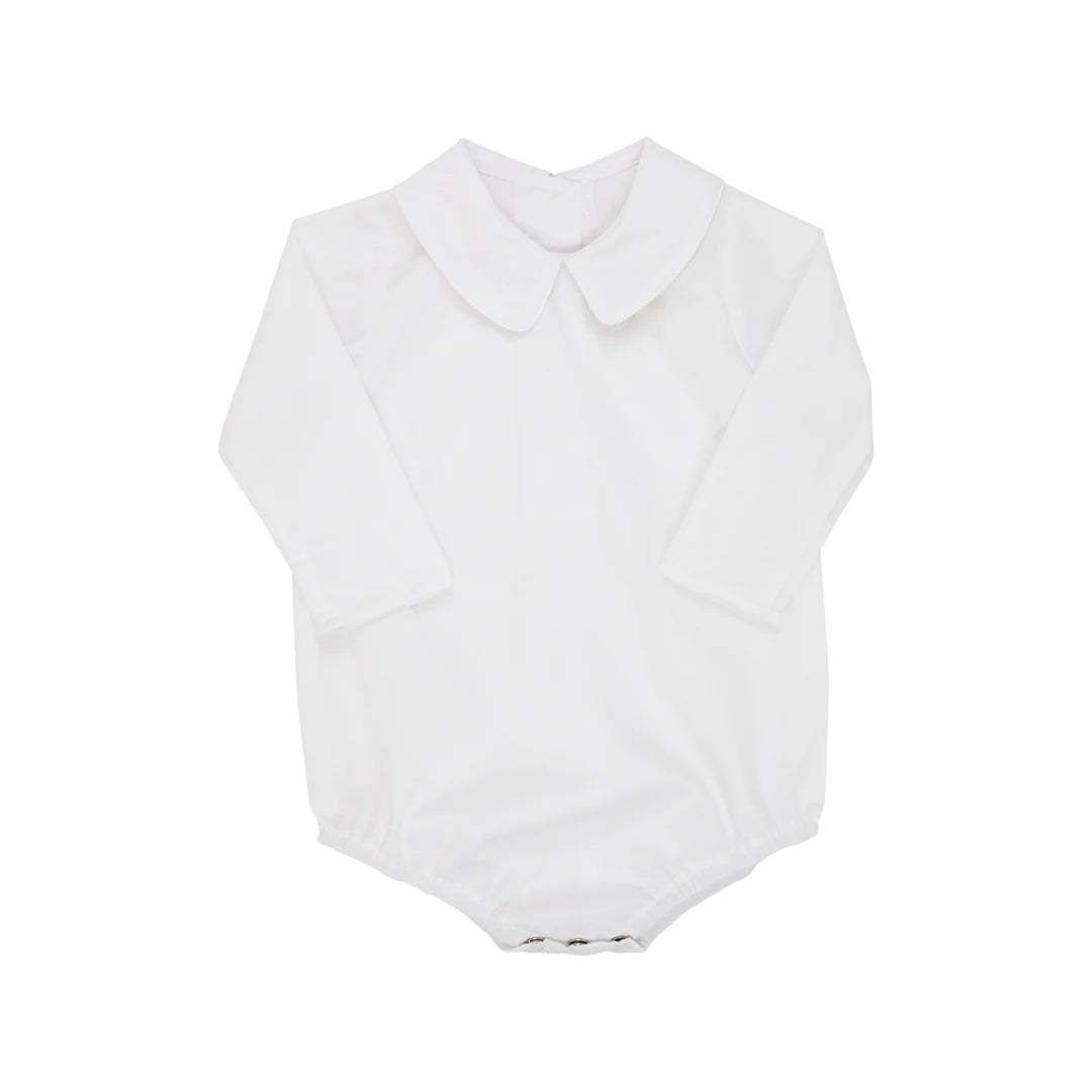 Peter Pan Collar Shirt & Onesie (Long Sleeve Woven)