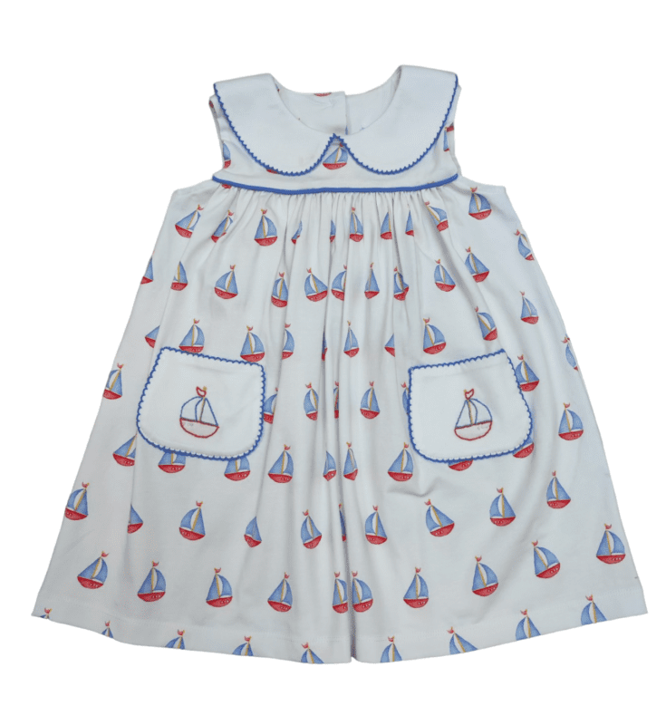 Seas the Day Girls Dress