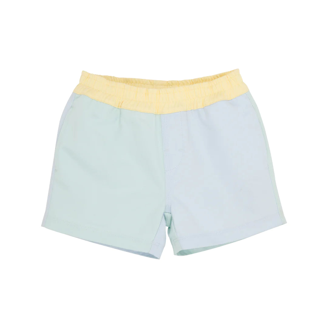 Sheffield Shorts, Sea Island Foam/Buckhead Blue/Bellport Butter Yellow