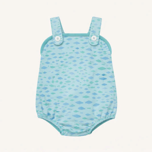 Bingham Bubble Sarasota School of Fish Turks Teal