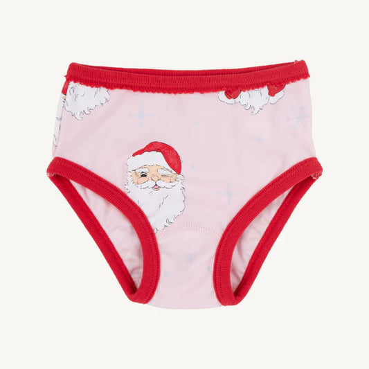 Pippy's Underpinnings Dear Santa (Palm Beach Pink) with Richmond Red