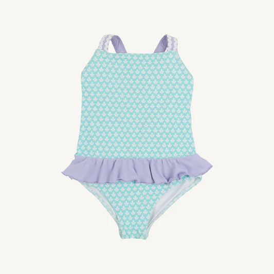 Taylor Bay Bathing Suit Dunmore Doo-Dad with Lauderdale Lavender
