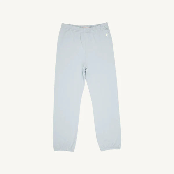 Gates Sweeney Sweatpants Buckhead Blue with Worth Avenue White Stork