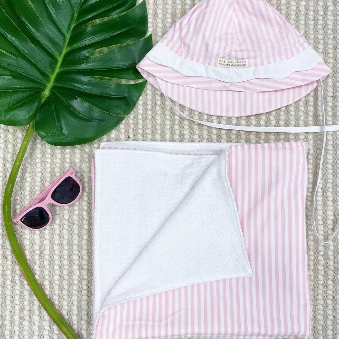 Bishop Bath & Beach Towel
Pinckney Pink Stripe
