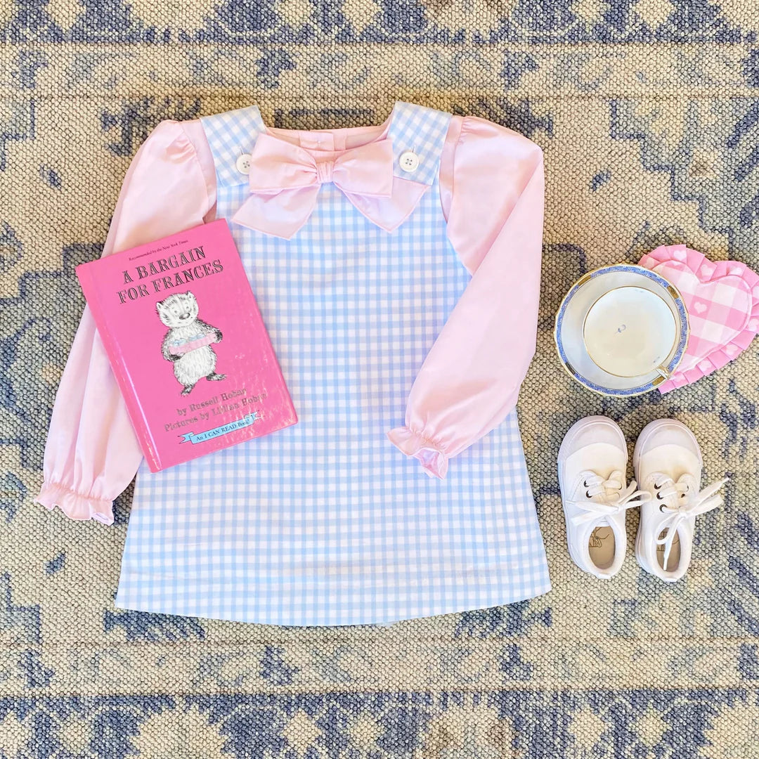 Beatrice Bow Blouse & Onesie
Palm Beach Pink