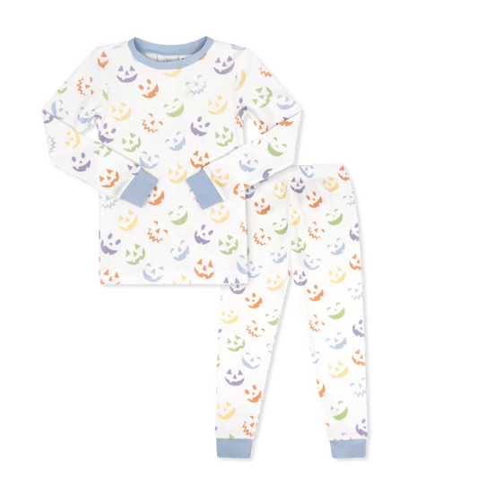 Sweet Pea PJ Set Peek-a-BOO, Park Blue