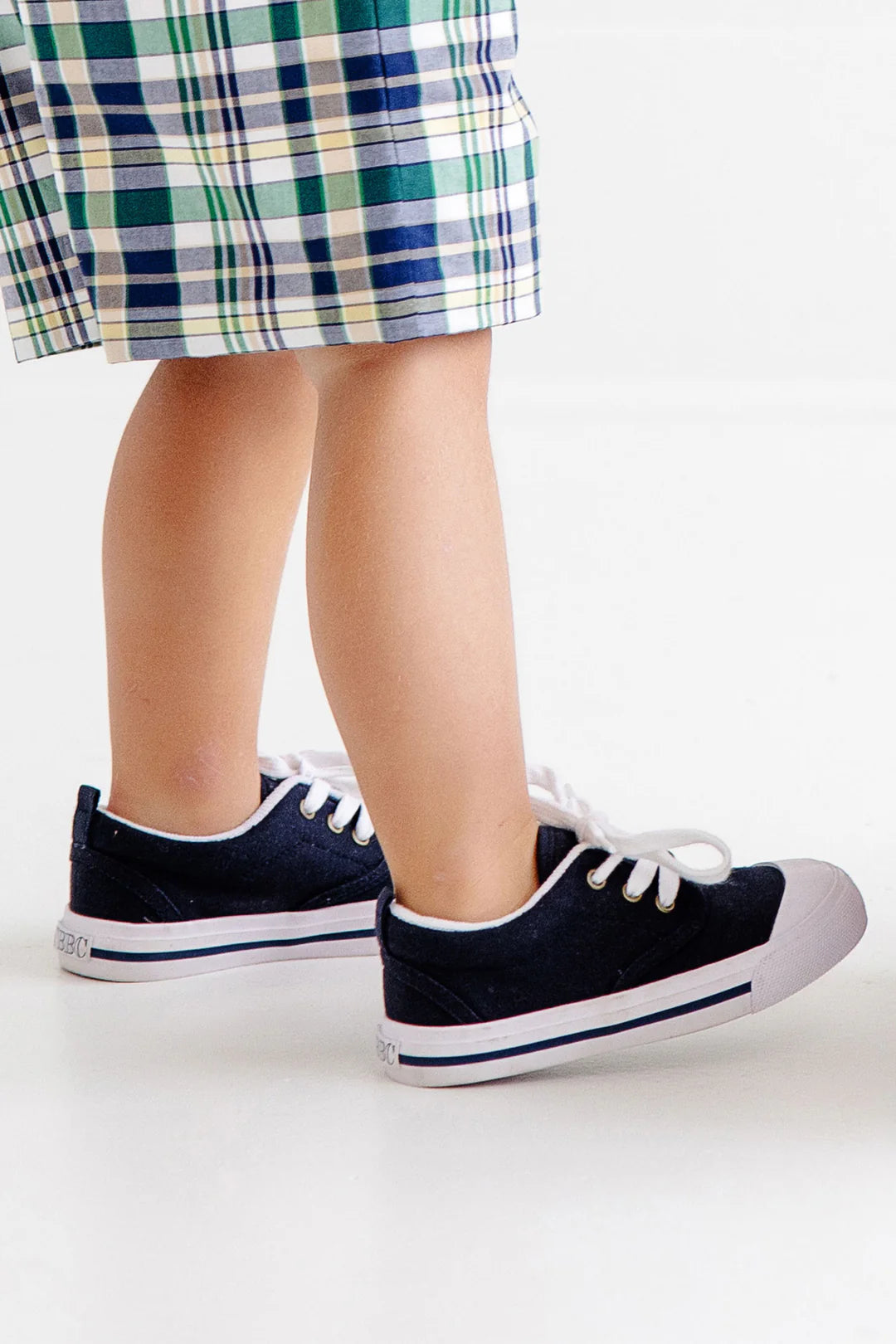 Prep Step Sneakers Nantucket Navy with Nantucket Navy Stripe