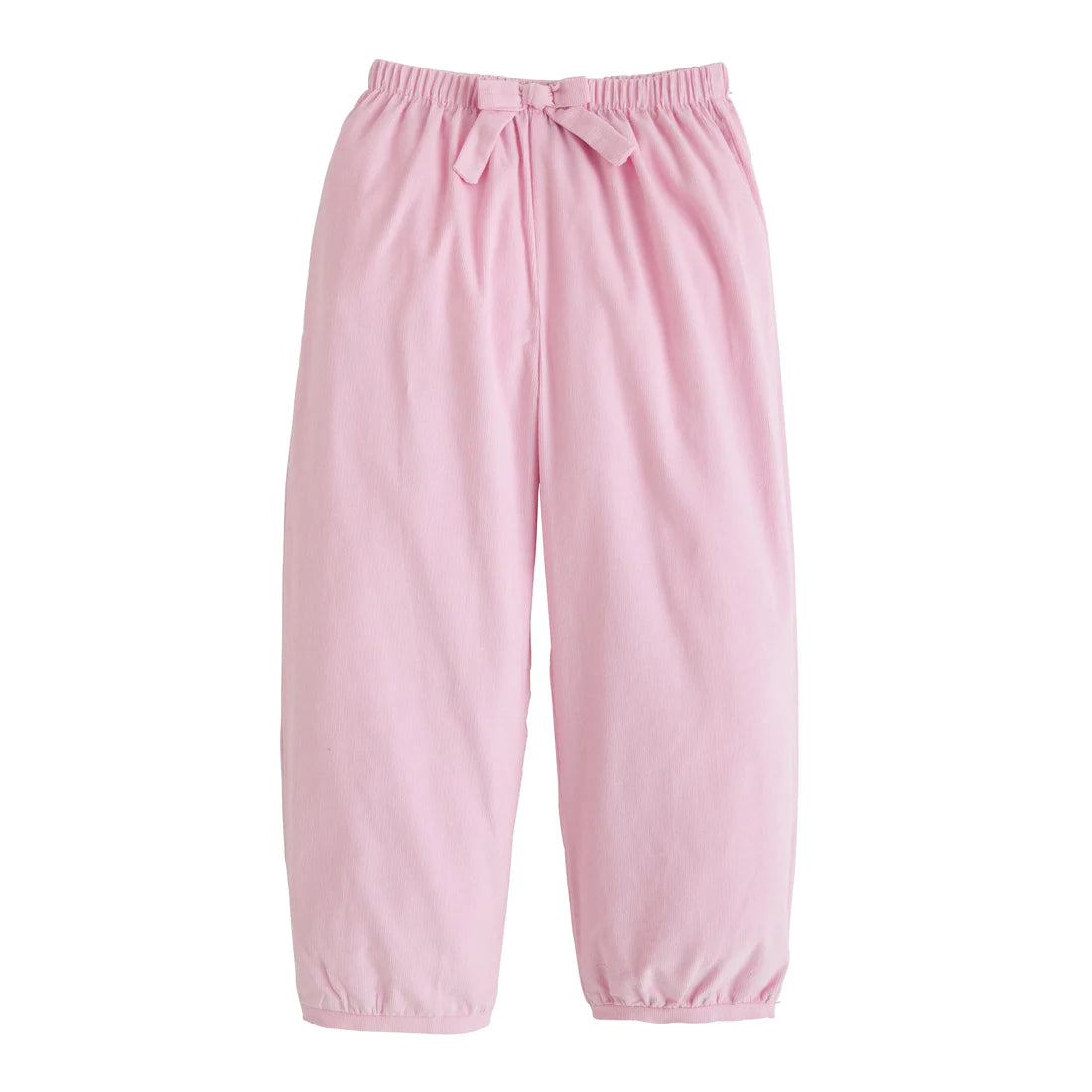 Banded Bow Pants, Light Pink