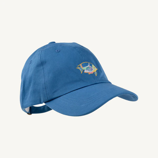Covington Cap Cotton Twill Woodboat Blue Fish