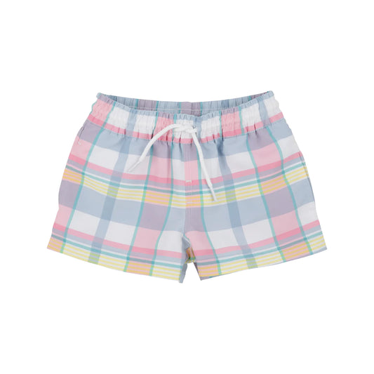 Tortola Trunks
Tennis Pro Plaid With Worth Avenue White