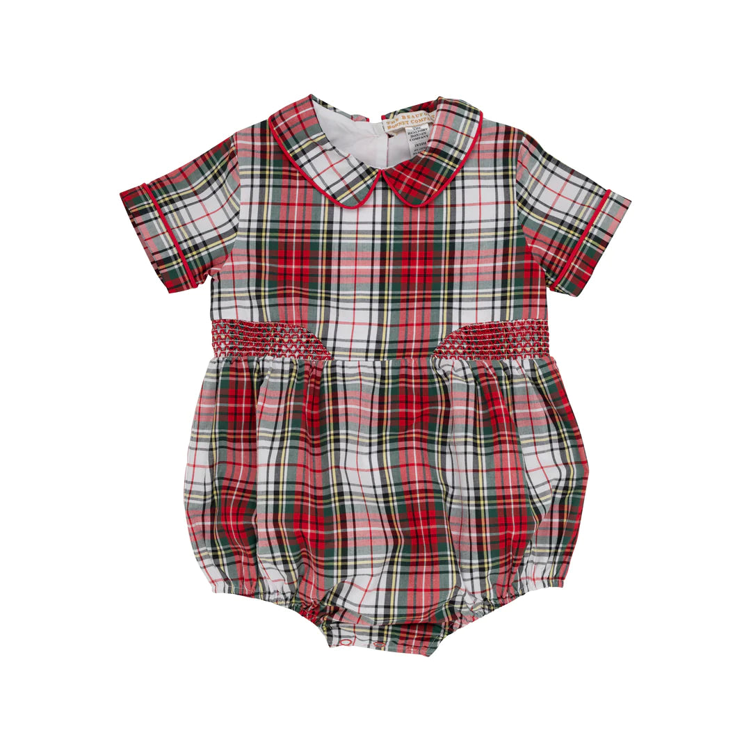 Brently Bubble
Keene Place Plaid With Richmond Red Smocking