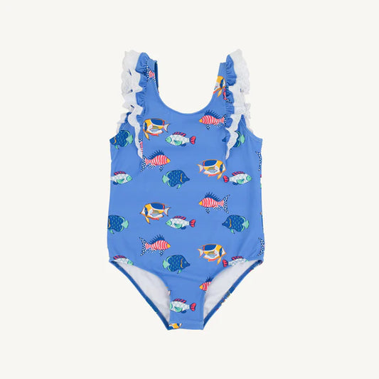 Ruehling Ruffle Bathing Suit Here Fishy Fishy