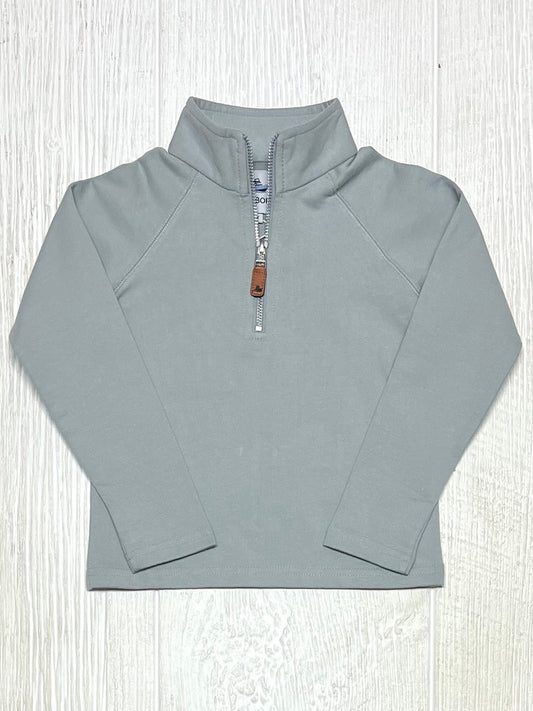 1/4 Zip Performance Pullover, Gray