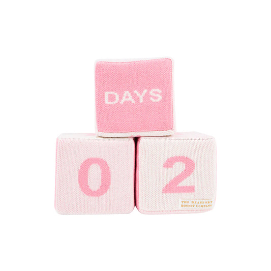 Blaylock Blocks Hamptons Hot Pink, Palm Beach Pink, & Palmetto Pearl