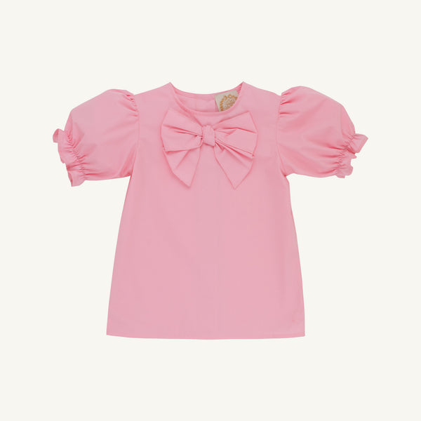 Short Sleeve Beatrice Bow Blouse & Onesie Sandpearl Pink