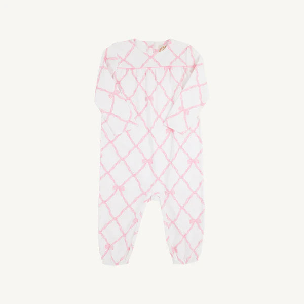 Long Sleeve Penny's Playsuit Belle Meade Bow