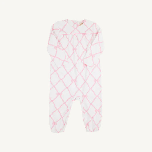Long Sleeve Penny's Playsuit Belle Meade Bow